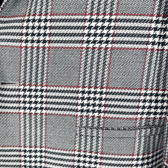 Anine Bing Madeleine Plaid Blazer Jacket Medium - Picture 5 of 9